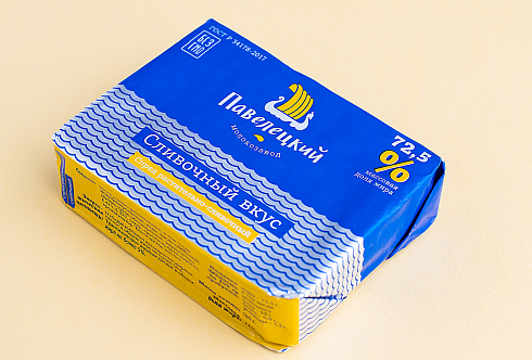 Спред раст-слив 72,5% тм Сливочный вкус (синяя волна) 180 гр.